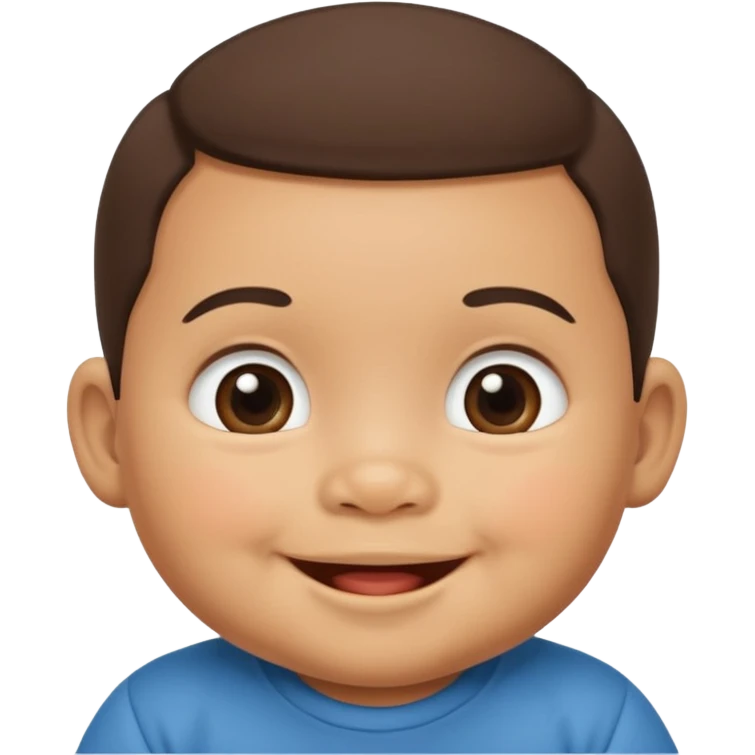 A 1 year old mexican baby boy emoji