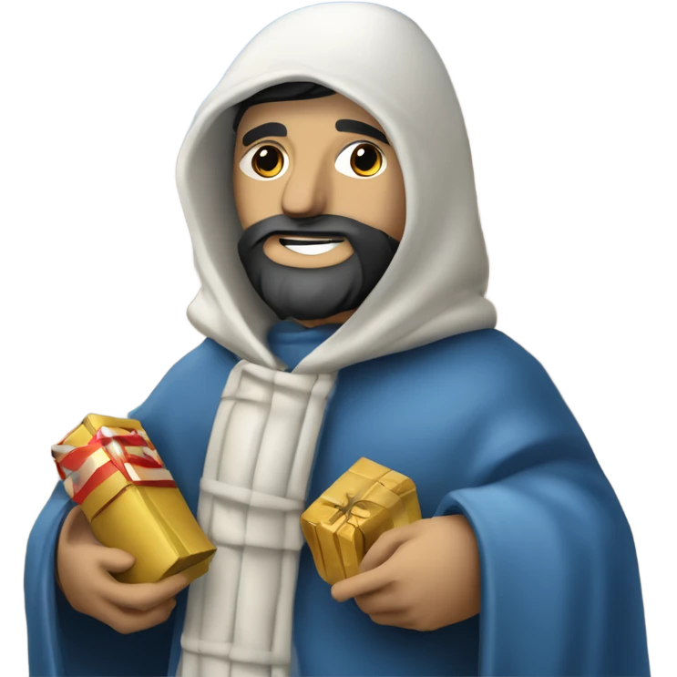 Peregrino en Navidades Santiago de Compostela  emoji