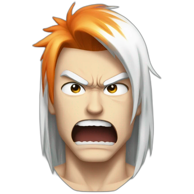 Ichigo angry emoji