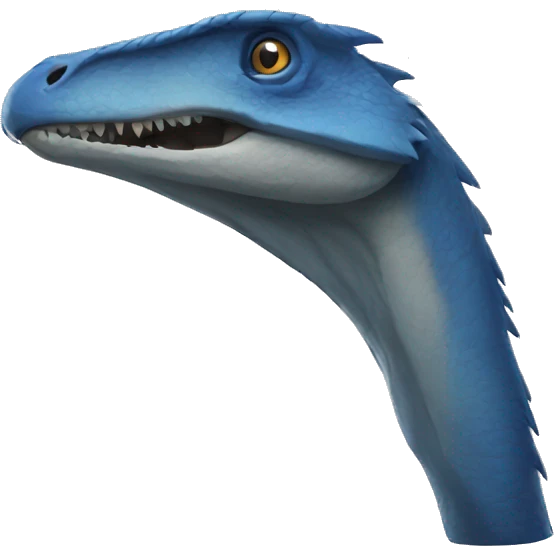 blue Velociraptor claw emoji
