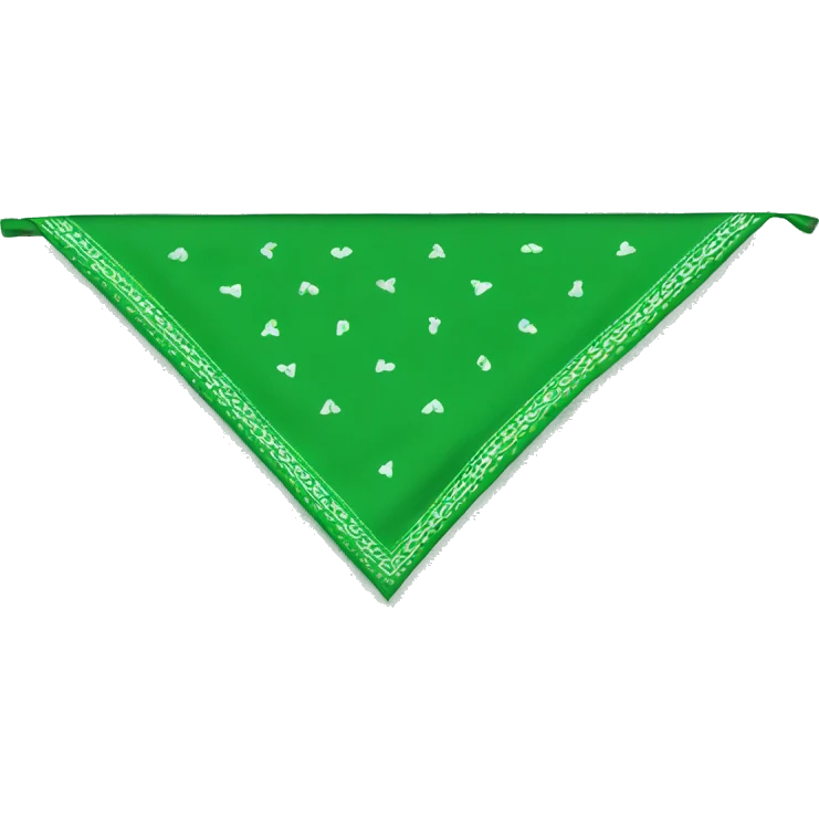 green bandana emoji