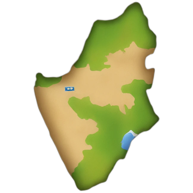 israel map emoji