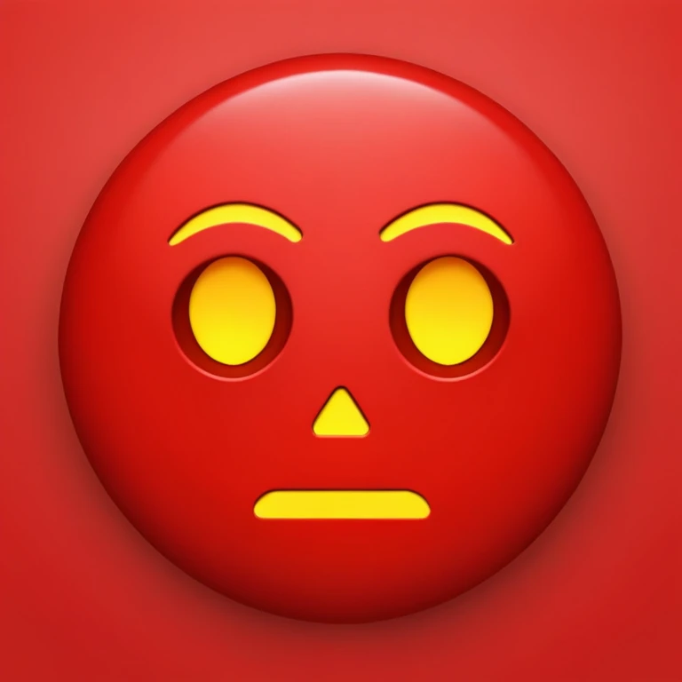 text with "at risk" emoji