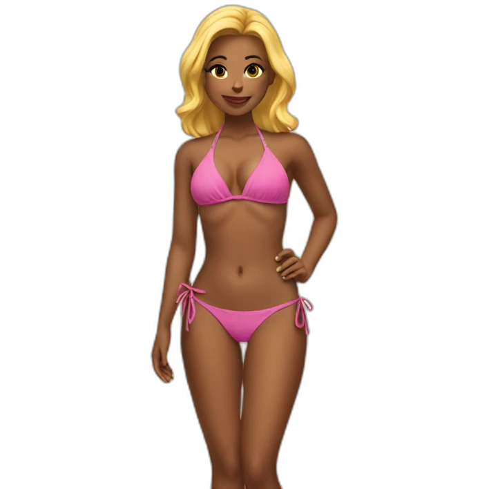 bikini babe emoji