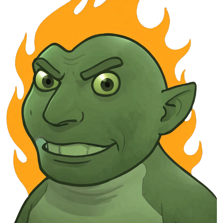 fuego con cara emoji