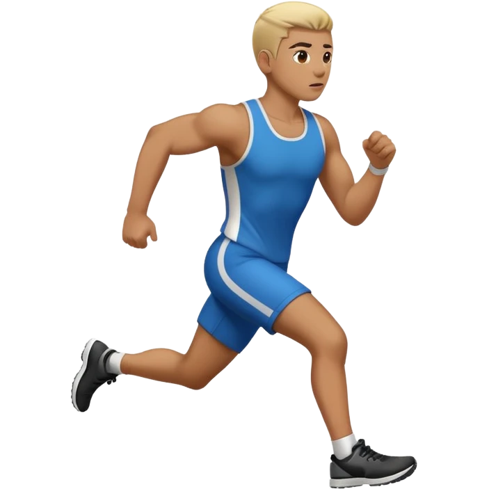 Running away emoji