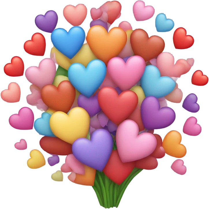 Bouquet of hearts  emoji