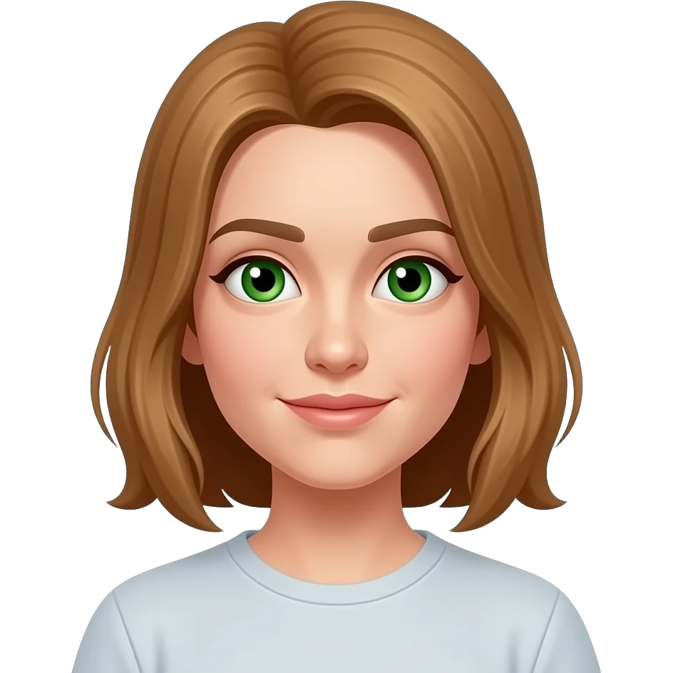 gözleri yeşil olarak değiştir emoji