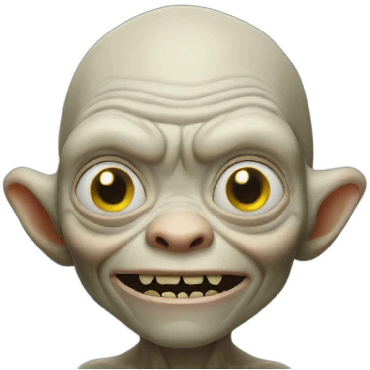 Gollum emoji