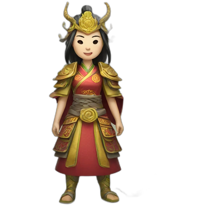 chinese-dragon-king- female emoji