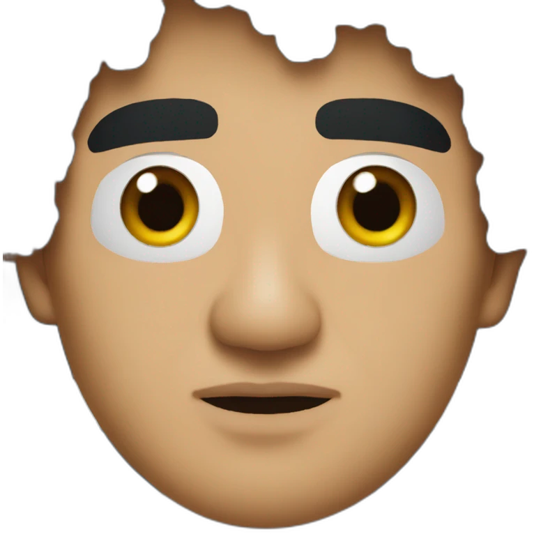 maradona with big eyes emoji