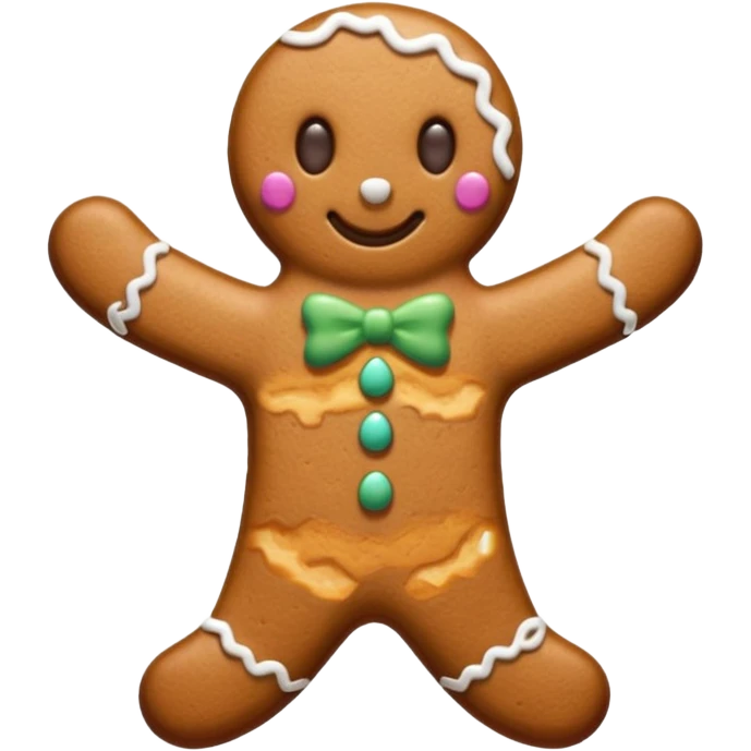 gingerbread cryptid  emoji