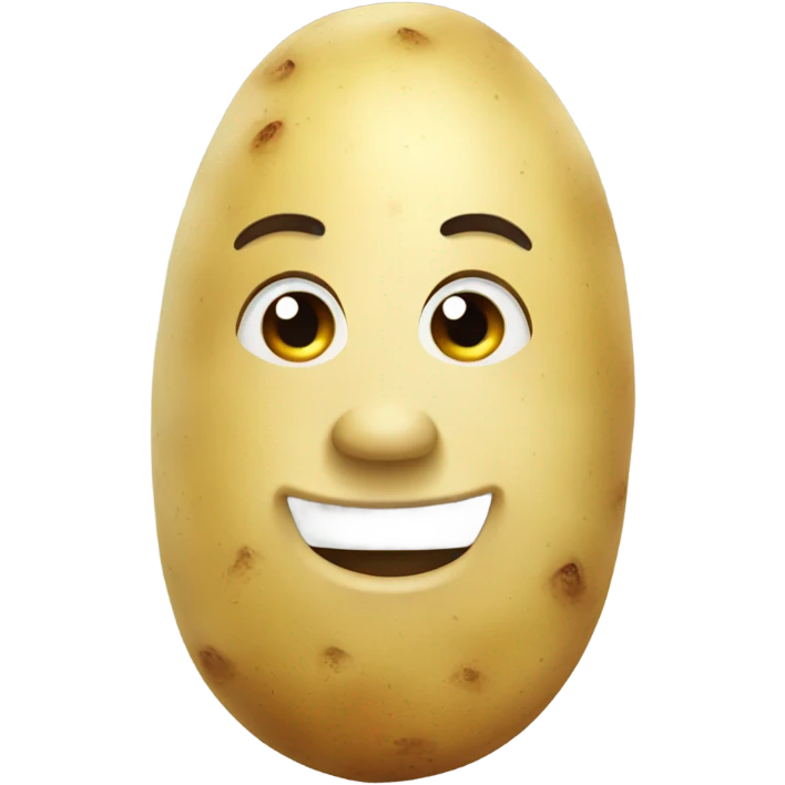 Clean potatoes emoji