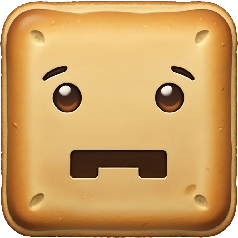 Minecraft bread emoji