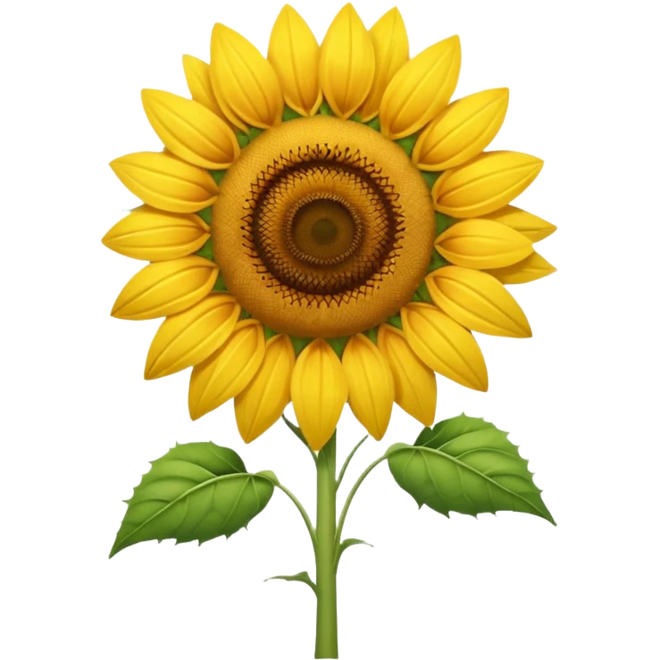 I give the picture name sunflower.   i want guess the two emoji  sunflower  emoji