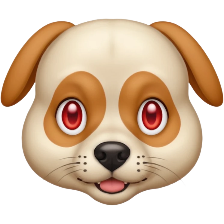 알러지 난 강아지 emoji