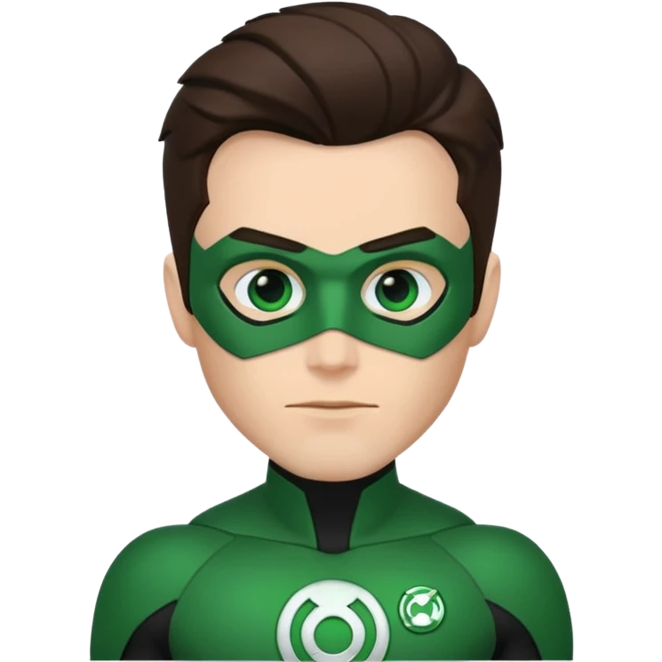 Green Lantern from Justice League emoji