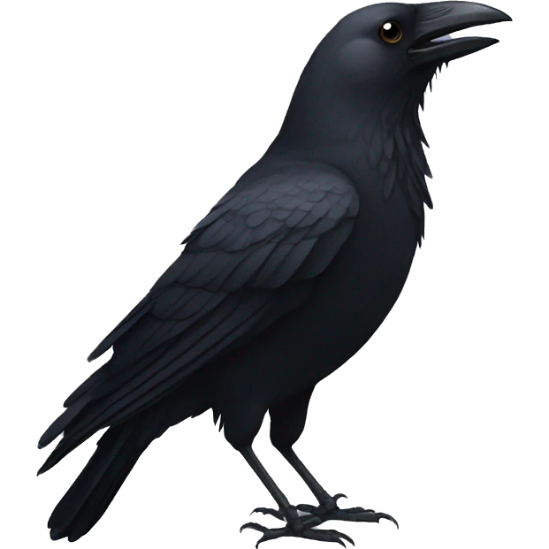crow emoji