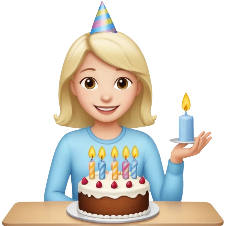 🤚👧🎂🍽 emoji
