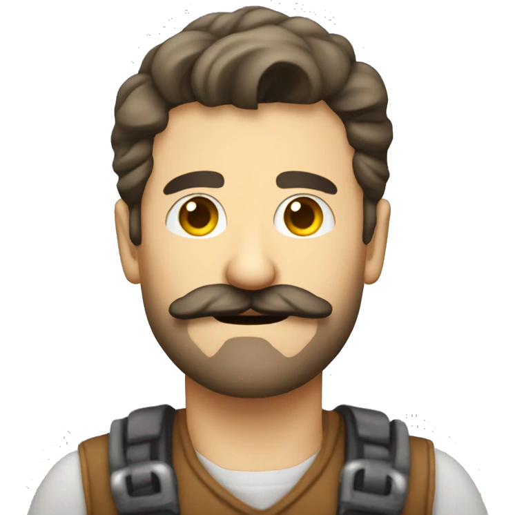 programmer redneck mustachios  emoji