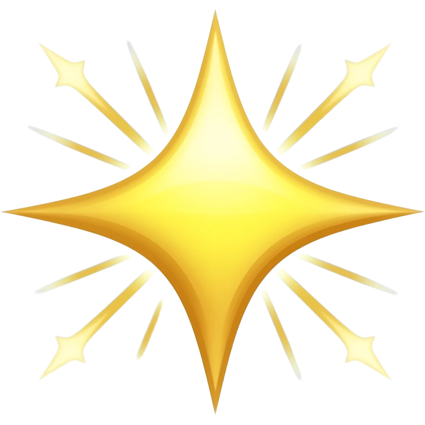Sparkles emoji