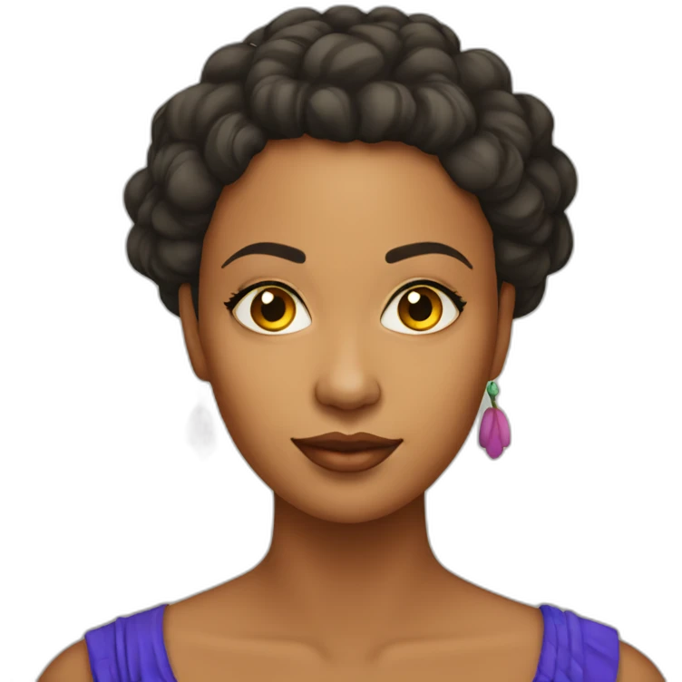 Beautiful tsonga woman emoji