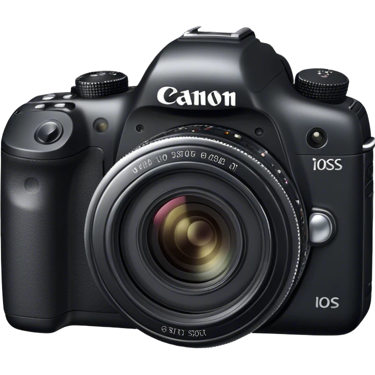 Camera canon emoji
