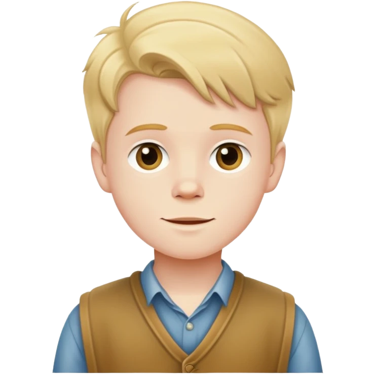 Charlie bucket from Charlie And the Chocolate Factory emoji