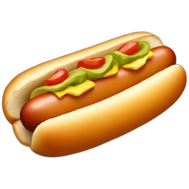 Hot Dog emoji