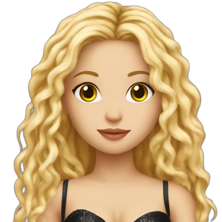 Shakira en paris emoji