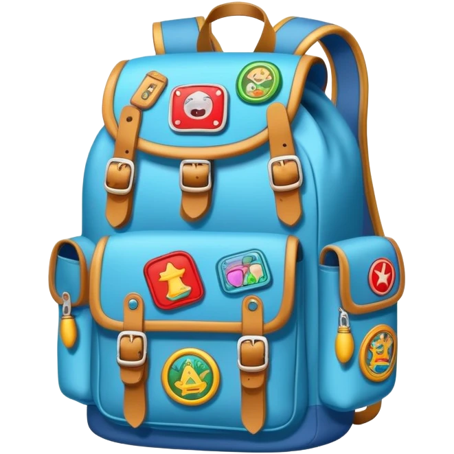 Funny Backpack  emoji