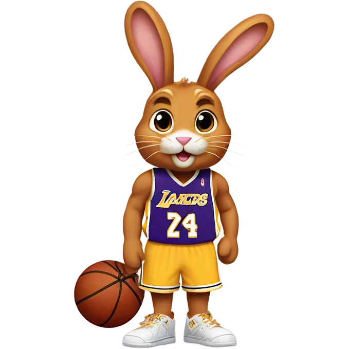 Ginger Bunny Kobe Bryant emoji