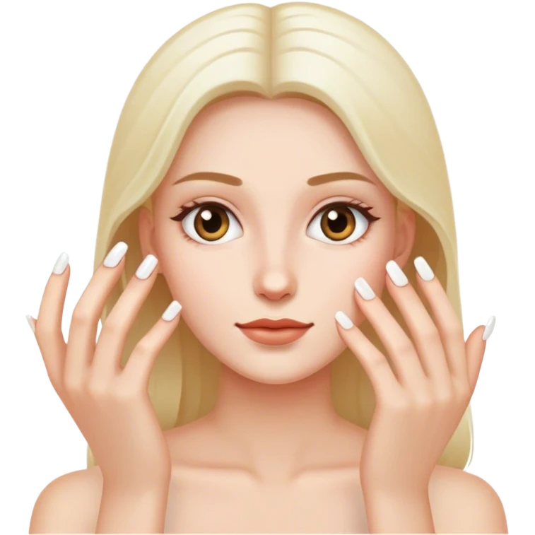 white nails emoji