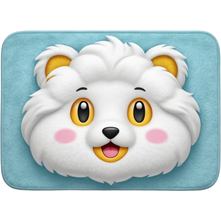 Bath mat emoji