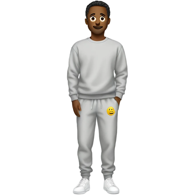 sweatshirt and sweatpants set emoji