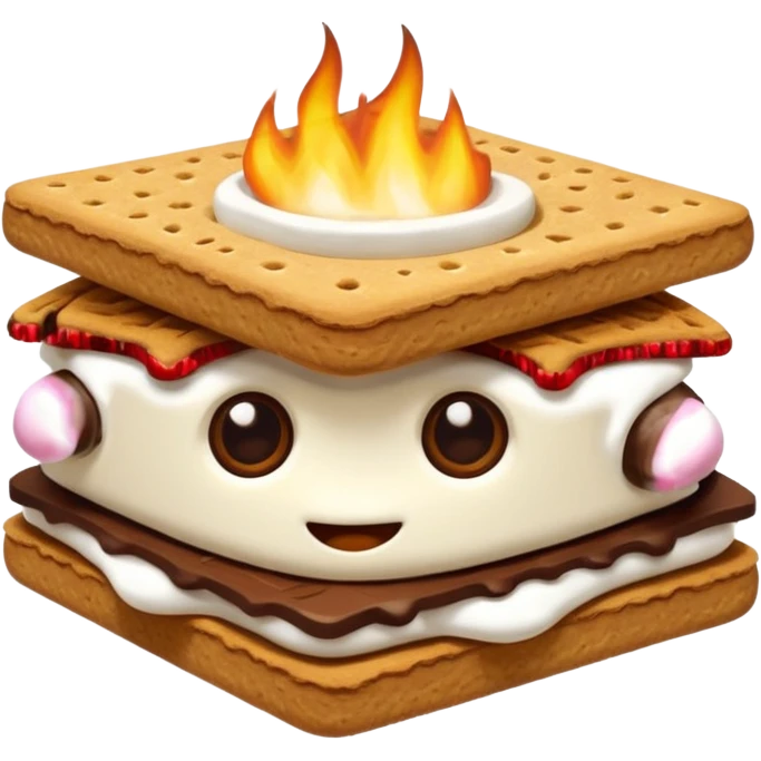 smores with eyes emoji
