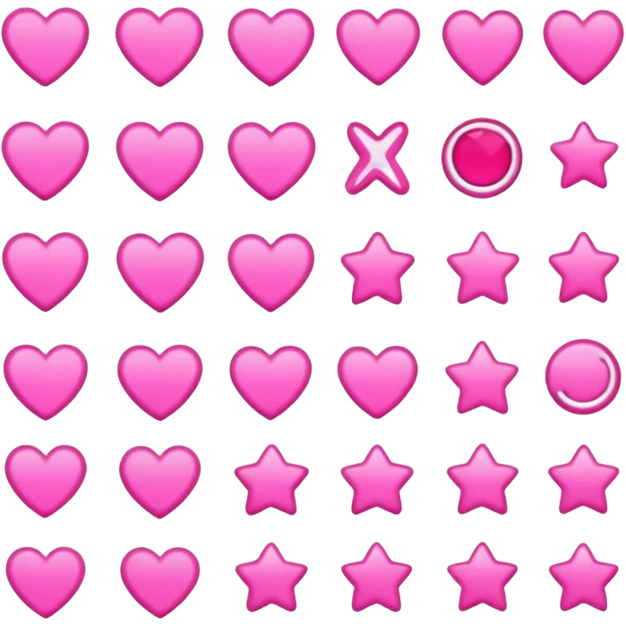 Pink items emoji