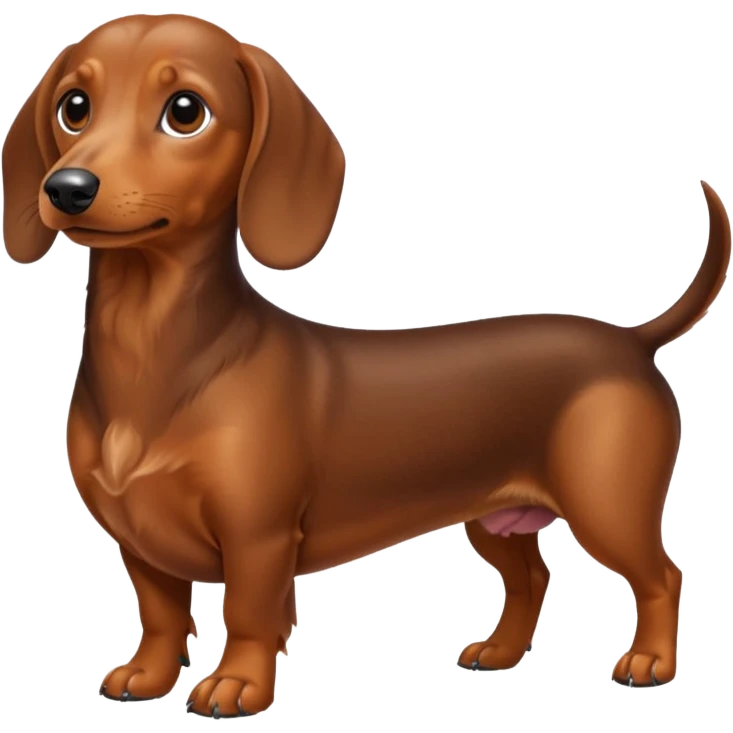 dachsund  emoji