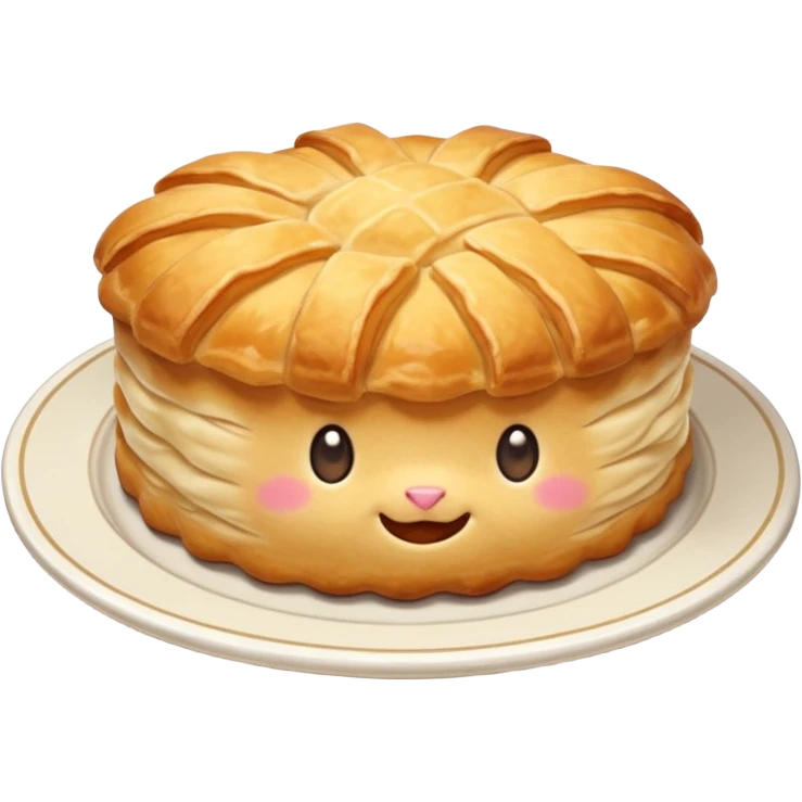 Plate cottage cutie emoji