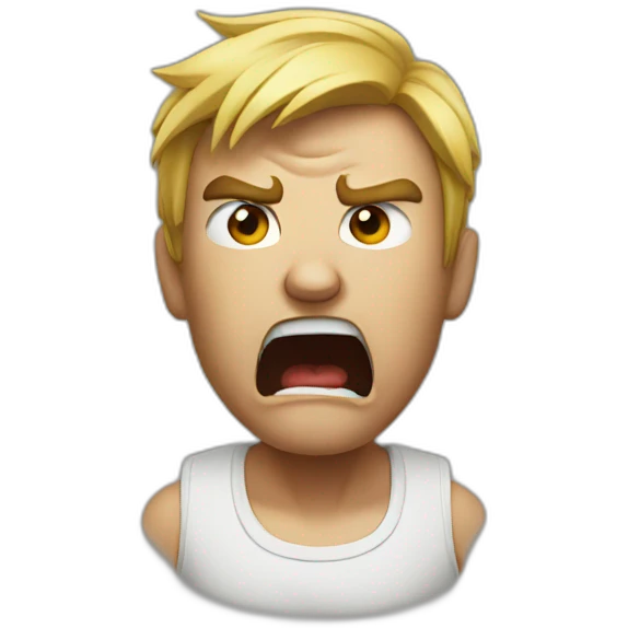 Anger emoji