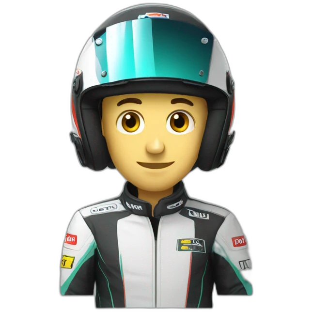 F1 casque emoji