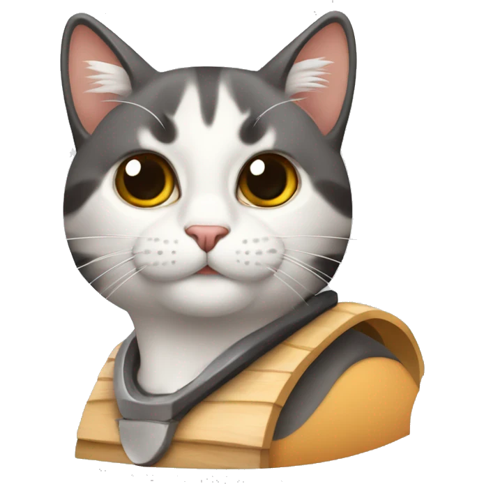 Gato vendedor de Natura cosméticos  emoji