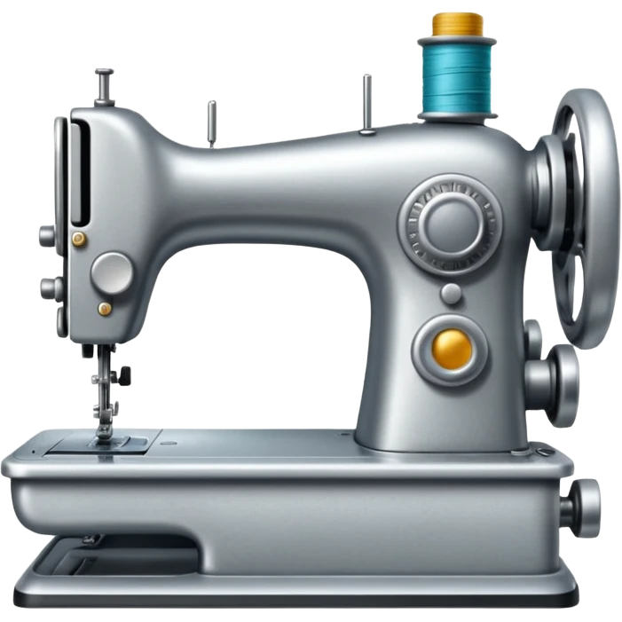 Máquina de custurar emoji