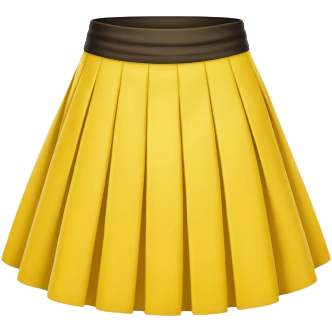 Lemon in skirt emoji