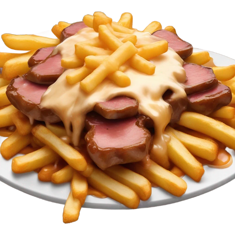 Poutine smoked meat emoji
