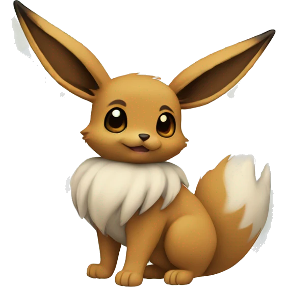 Eevee travels the world , in the background shape of the world  emoji