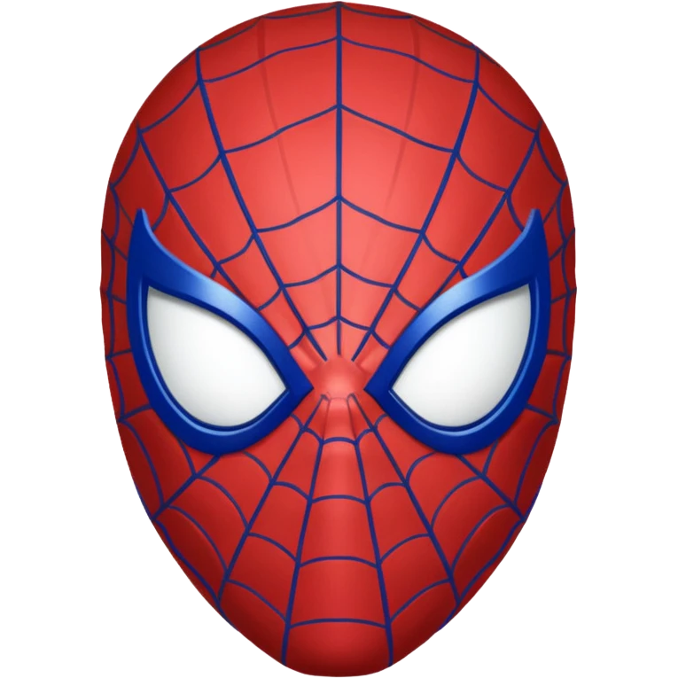 Spiderman face emoji