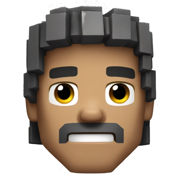 Steve from Minecraft emoji
