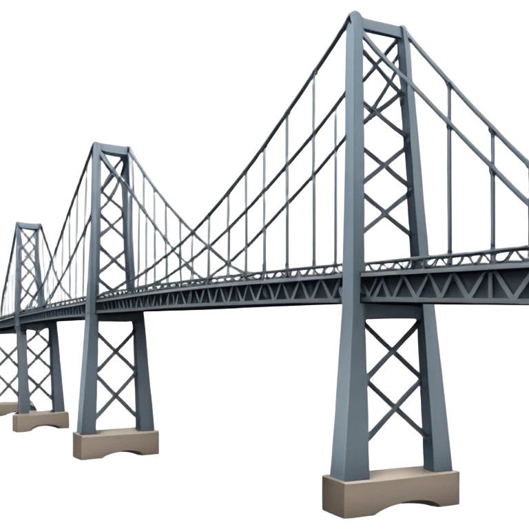 big bridge in USA emoji
