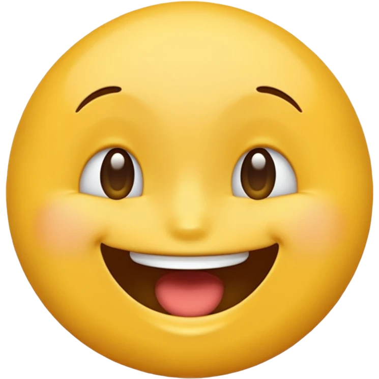 tight lipped closed mouth smile, yellow emoji emoji